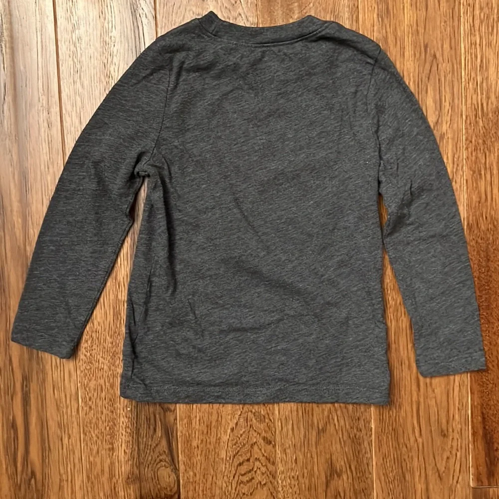 3T “Joy To The World” Gray Long Sleeved Shirt
